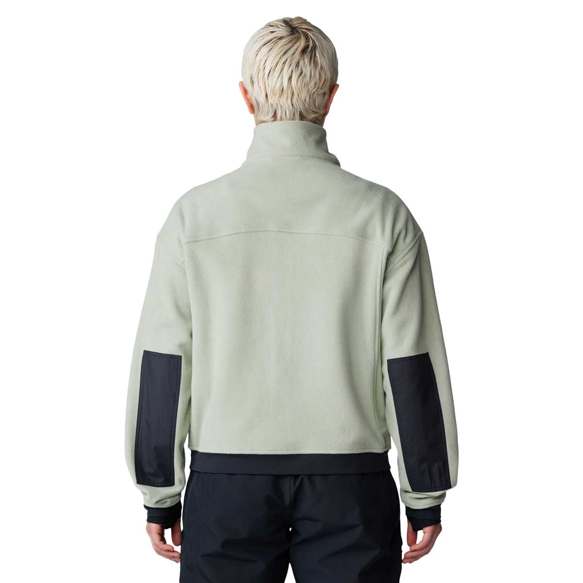 Mountain Hardwear Powder Maven Fleece Full Zip Jacket Women's in White Sage